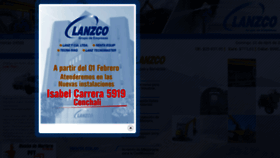 What Lanzco.cl website looked like in 2016 (9 years ago)