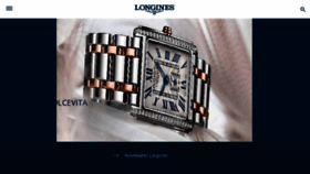 What Longines.es website looked like in 2016 (8 years ago)