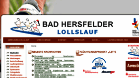 What Lollslauf.de website looked like in 2016 (8 years ago)
