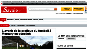What Lasavoie.fr website looked like in 2016 (8 years ago)