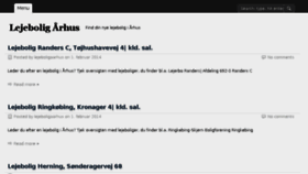What Lejeboligaarhus.dk website looked like in 2016 (8 years ago)