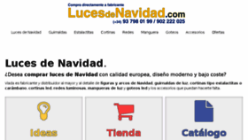 What Lucesdenavidad.com website looked like in 2016 (8 years ago)