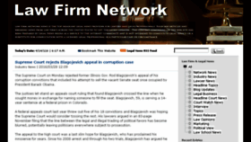 What Lawfirm-network.com website looked like in 2016 (8 years ago)