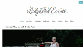 What Ladybirdeve.com website looked like in 2016 (8 years ago)
