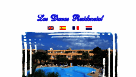 What Lasdunascorralejo.com website looked like in 2016 (9 years ago)