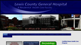 What Lcgh.net website looked like in 2016 (8 years ago)
