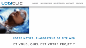 What Logiclic.com website looked like in 2016 (9 years ago)