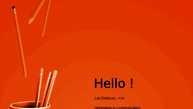 What Lesdistilleurs.fr website looked like in 2016 (8 years ago)