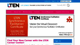 What L-ten.org website looked like in 2016 (10 years ago)