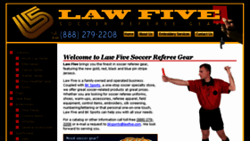 What Lawfive.com website looked like in 2016 (8 years ago)