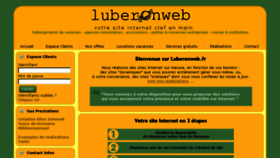 What Luberonweb.fr website looked like in 2016 (8 years ago)