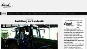 What Landmenschen.com website looked like in 2016 (8 years ago)