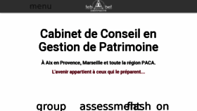 What Lebabelpatrimoine.com website looked like in 2016 (8 years ago)