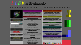 What Llek.de website looked like in 2016 (8 years ago)