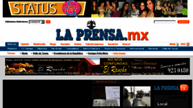 What Lluvias.laprensa.mx website looked like in 2016 (9 years ago)