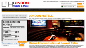 What Lth-hotels.com website looked like in 2016 (8 years ago)