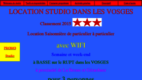 What Location-vacances-studio-hautes-vosges.fr website looked like in 2016 (8 years ago)