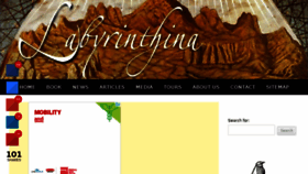 What Labyrinthina.com website looked like in 2016 (8 years ago)