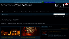 What Lange-naechte.erfurt.de website looked like in 2016 (8 years ago)
