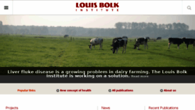 What Louisbolk.org website looked like in 2016 (8 years ago)