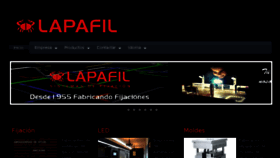 What Lapafil.com website looked like in 2016 (8 years ago)