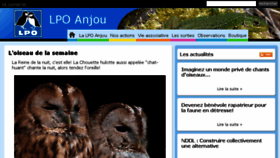 What Lpo-anjou.org website looked like in 2016 (8 years ago)