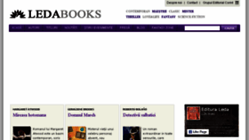 What Ledabooks.ro website looked like in 2016 (8 years ago)