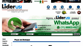 What Liderusi.com.br website looked like in 2016 (8 years ago)
