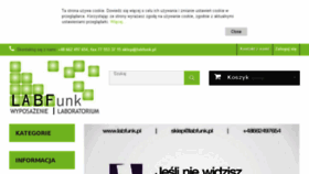 What Labfunk.pl website looked like in 2016 (7 years ago)