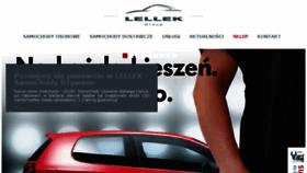 What Lellek.pl website looked like in 2016 (8 years ago)