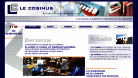 What Lecosinus.fr website looked like in 2016 (8 years ago)