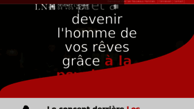 What Les-nouveaux-hommes.fr website looked like in 2016 (9 years ago)