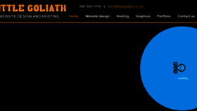 What Littlegoliath.co.za website looked like in 2016 (8 years ago)