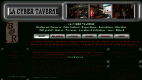 What La-cyber-taverne.com website looked like in 2016 (7 years ago)