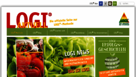 What Logi-aktuell.de website looked like in 2016 (8 years ago)