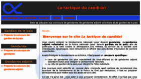 What La-tactique-du-candidat.fr website looked like in 2016 (8 years ago)