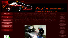 What Lineofdiag.ru website looked like in 2016 (8 years ago)