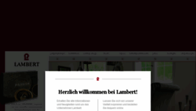 What Lambert-home.de website looked like in 2016 (8 years ago)