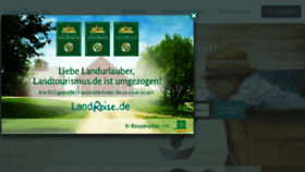 What Landtourismus.de website looked like in 2016 (7 years ago)