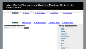 What Latest-mobile-phones-news.blogspot.com website looked like in 2016 (8 years ago)