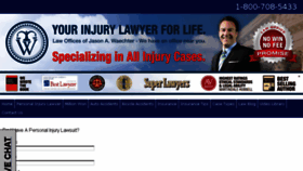 What Lawyerforlife.com website looked like in 2016 (7 years ago)