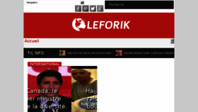 What Leforik.com website looked like in 2016 (8 years ago)