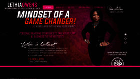 What Lethiaowens.com website looked like in 2016 (8 years ago)