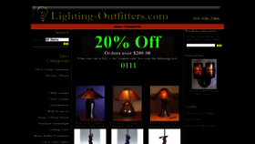 What Lighting-outfitters.com website looked like in 2016 (7 years ago)