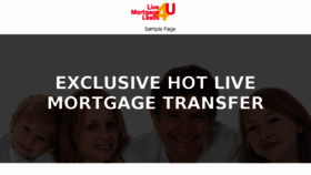 What Livemortgageleads4u.com website looked like in 2016 (8 years ago)