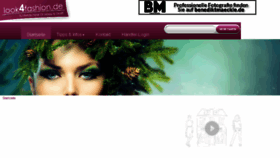 What Look4fashion.de website looked like in 2016 (7 years ago)
