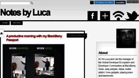 What Lucafiligheddu.com website looked like in 2016 (8 years ago)