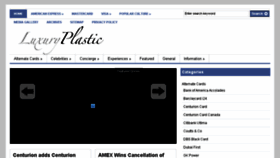 What Luxuryplastic.com website looked like in 2016 (8 years ago)