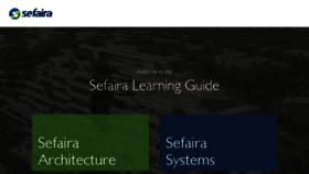 What Learn.sefaira.com website looked like in 2016 (7 years ago)