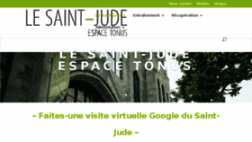 What Lesaintjude.ca website looked like in 2016 (8 years ago)